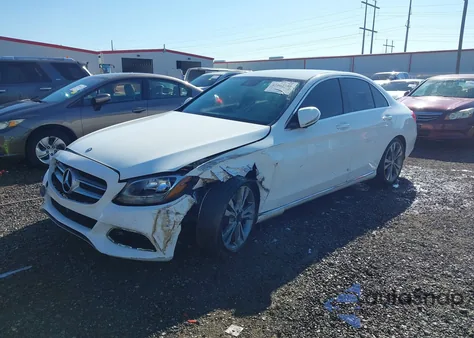 2017 Mercedes-Benz C 300 from USA, damaged, VIN 55SWF4JBXHU200539